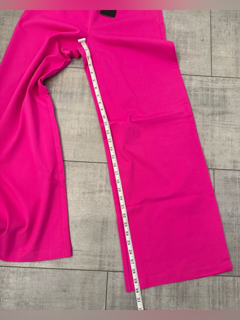 NWT Dear Scarlett High Waist Wide Leg Pink Dress Pants Size Medium - Picture 7 of 7